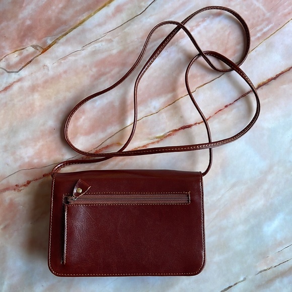 VINTAGE | Baite burgundy mini crossbody bag - Picture 6 of 10